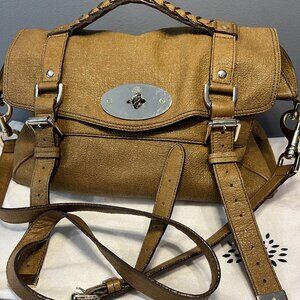 MULBERRY ALEXA BAG - METALLIC BROWN